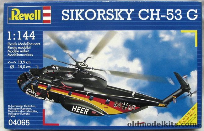 Revell 1/144 Sikorsky CH-53G - Luftwaffe Army Flying Unit 30 Years, 04065 plastic model kit